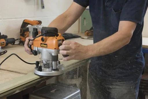 Precision router MOF001 with dual function, 1400 watts