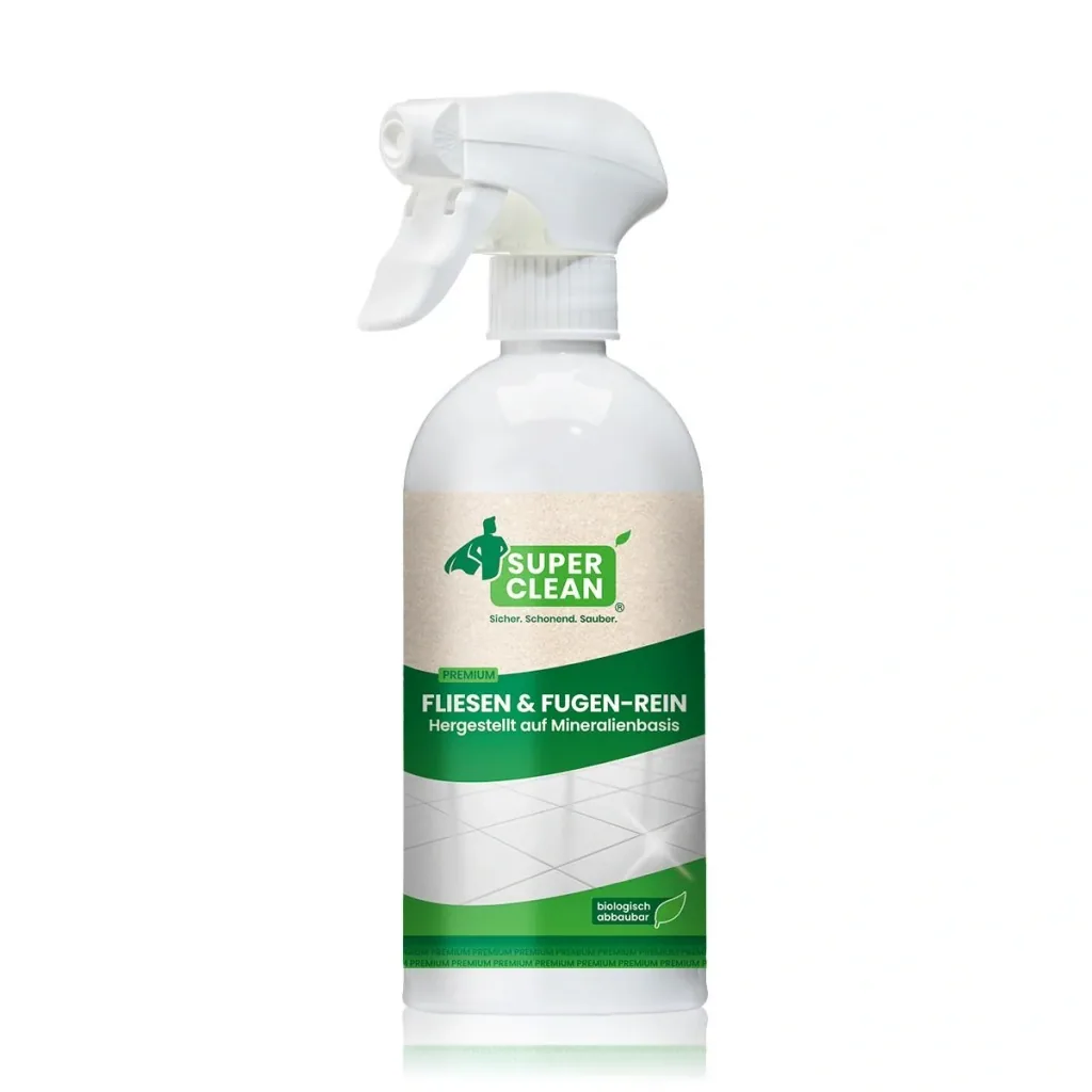 Tile & Grout Cleaner 500 ml - Strong mineral-based bathroom and kitchen cleaner