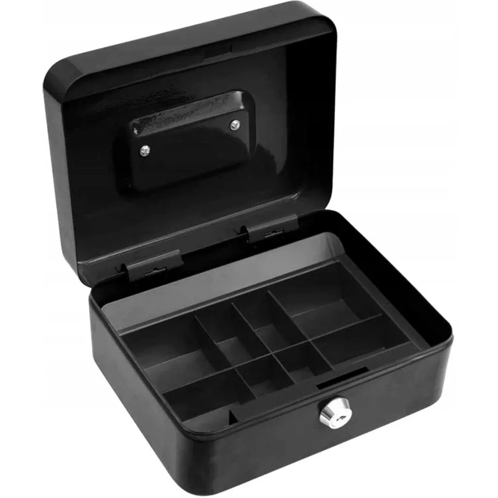 VOREL cash box - 200x160x90mm - 2 keys