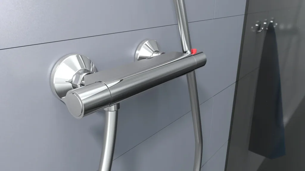 Thermostat Shower fitting, chrome