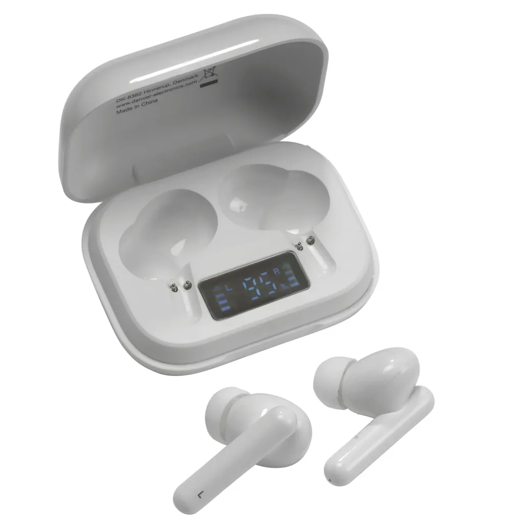 Bluetooth earphones completely wireless with microphone and charging case
