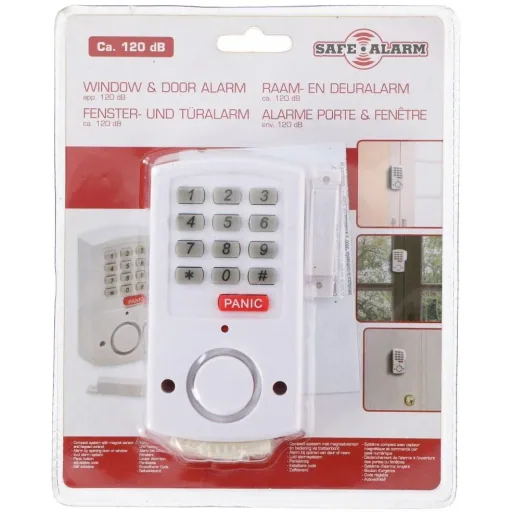 Numeric code for door/window alarm