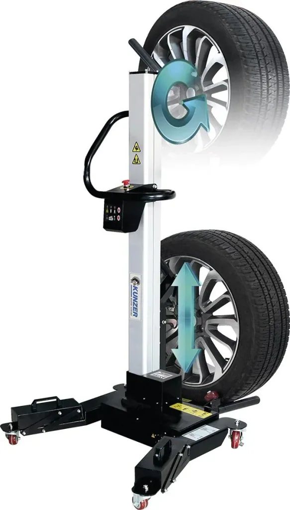 BATTERY - Tire mounting aid