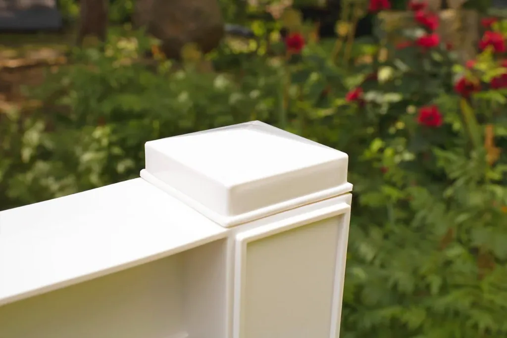 Planter 100 cm + trellis, white