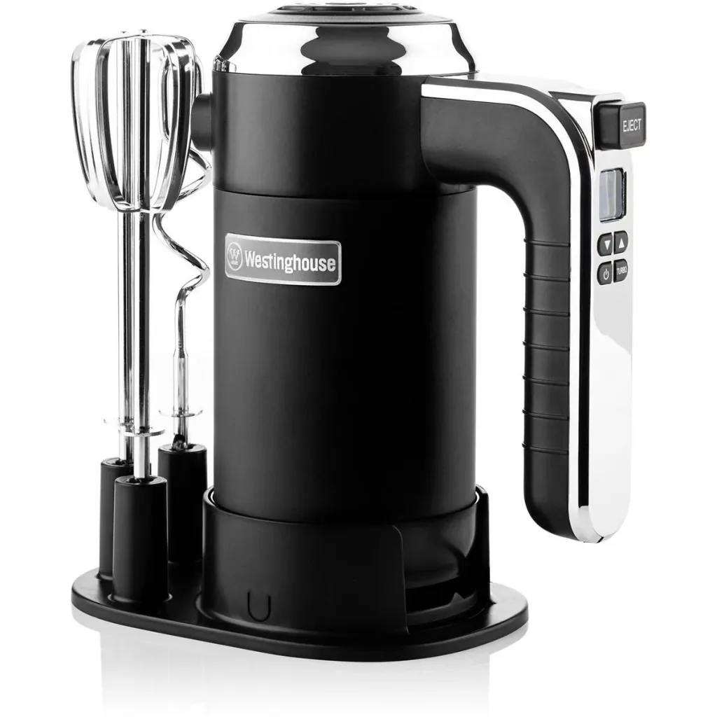 Retro - Hand Mixer and Immersion Blender - Black