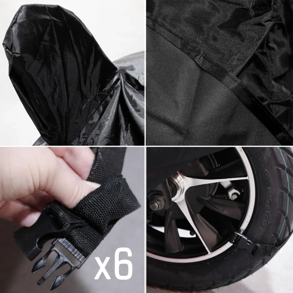 Cover for trike and quad including storage bag