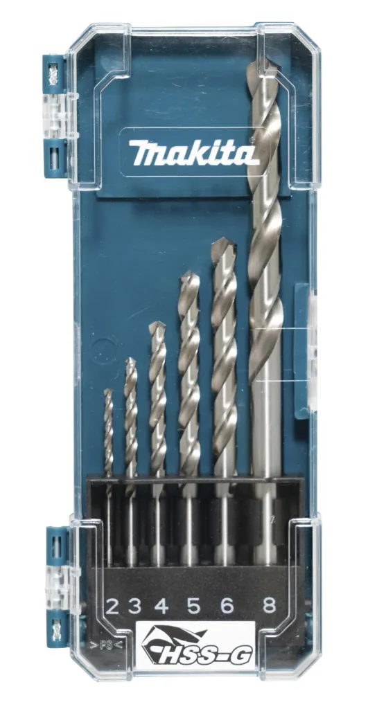 HSS-G drill bit set 6-piece