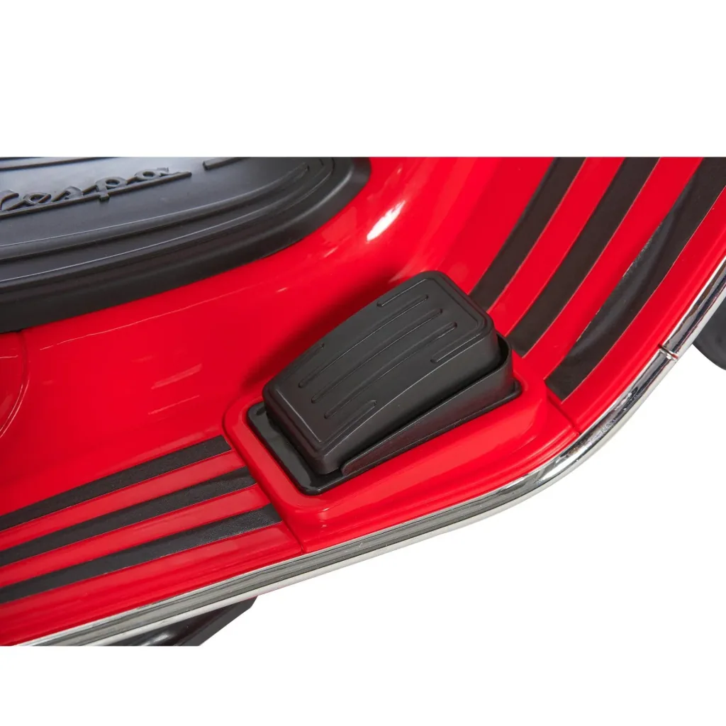 Toy children's motorcycle, red