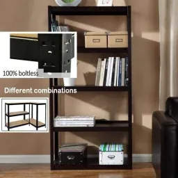 Storage rack / shelving unit Strong 175 black - 875 kg load capacity - 176x90x45 cm