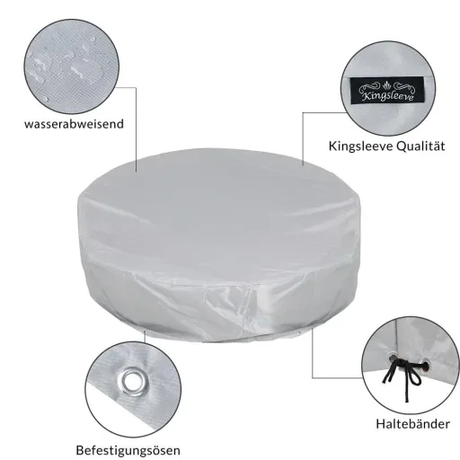 Canopy sun island round 236x67cm