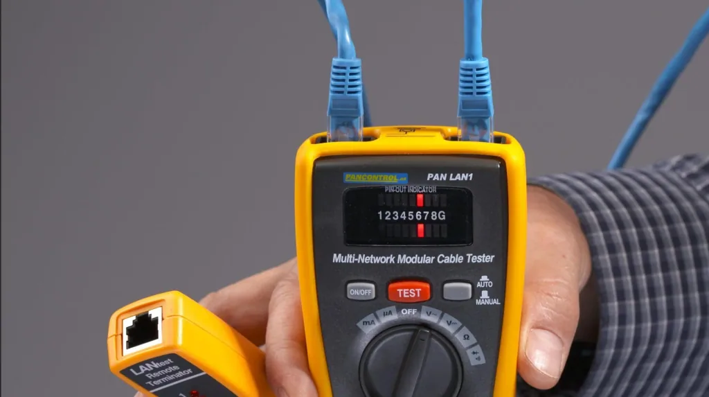 PAN LAN1 - LAN tester and digital multimeter