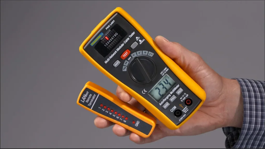 PAN LAN1 - LAN tester and digital multimeter