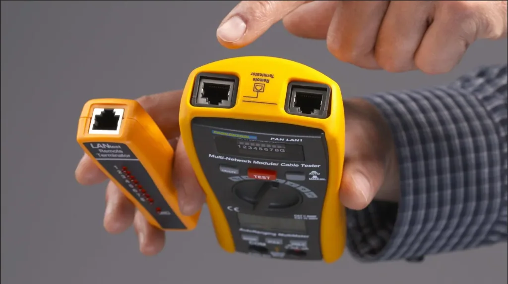PAN LAN1 - LAN tester and digital multimeter