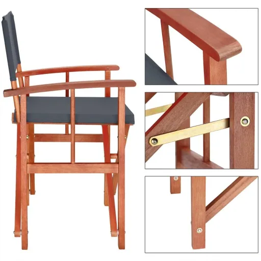 Folding chair Cannes anthracite