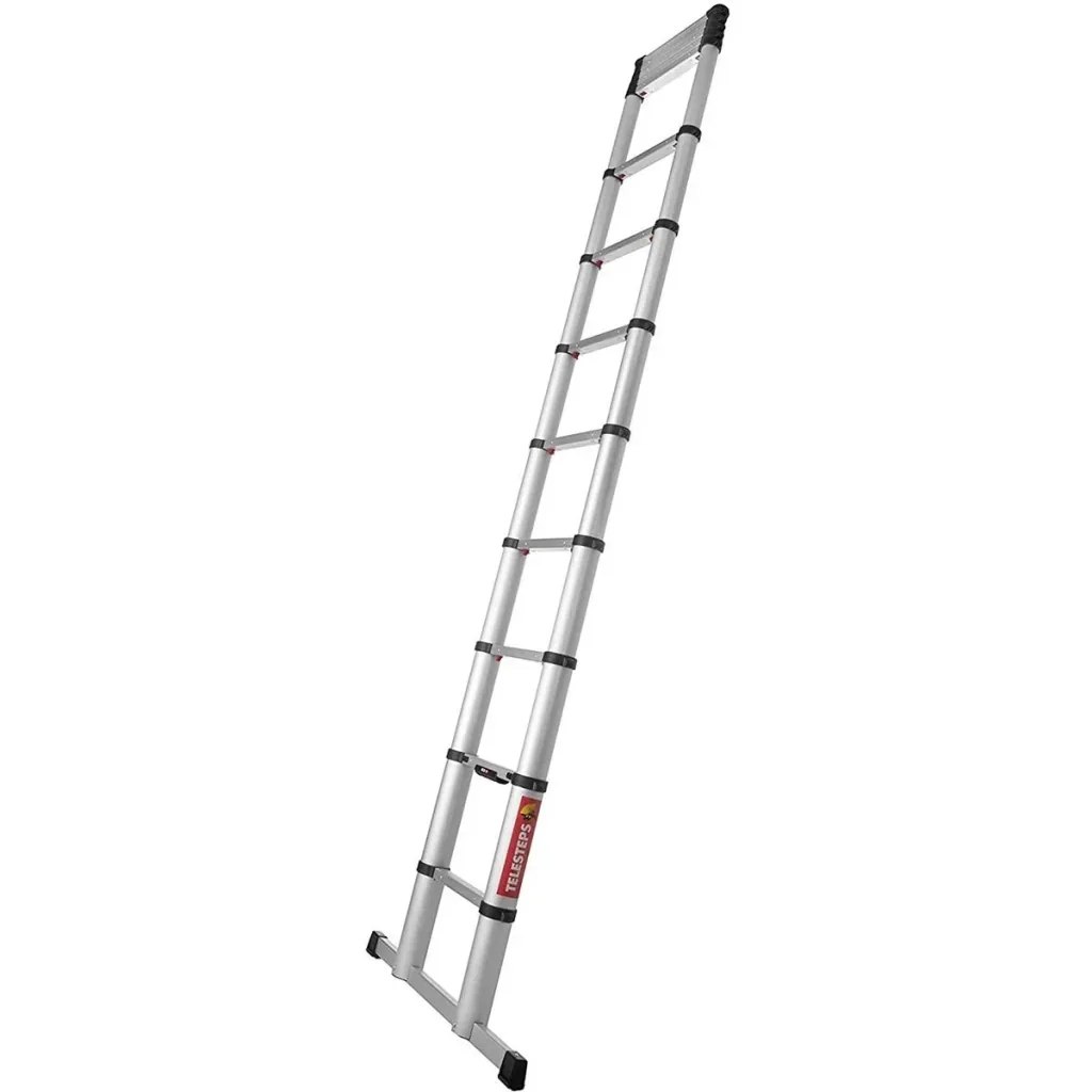 Eco Line telescopic ladder 3.8 m - 12 steps WITH carrying bag