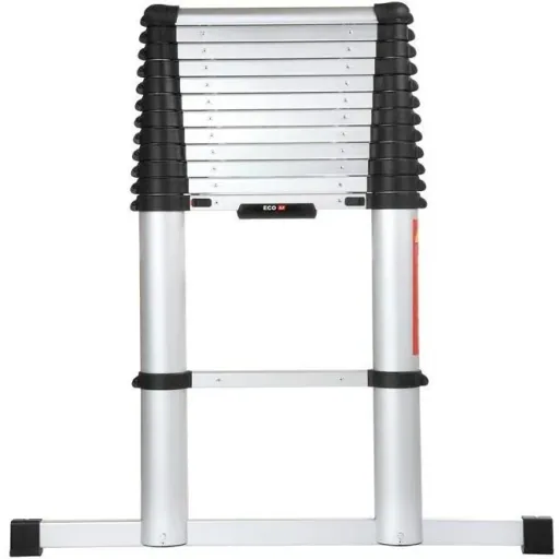 Eco Line telescopic ladder 3.8 m - 12 steps WITH carrying bag