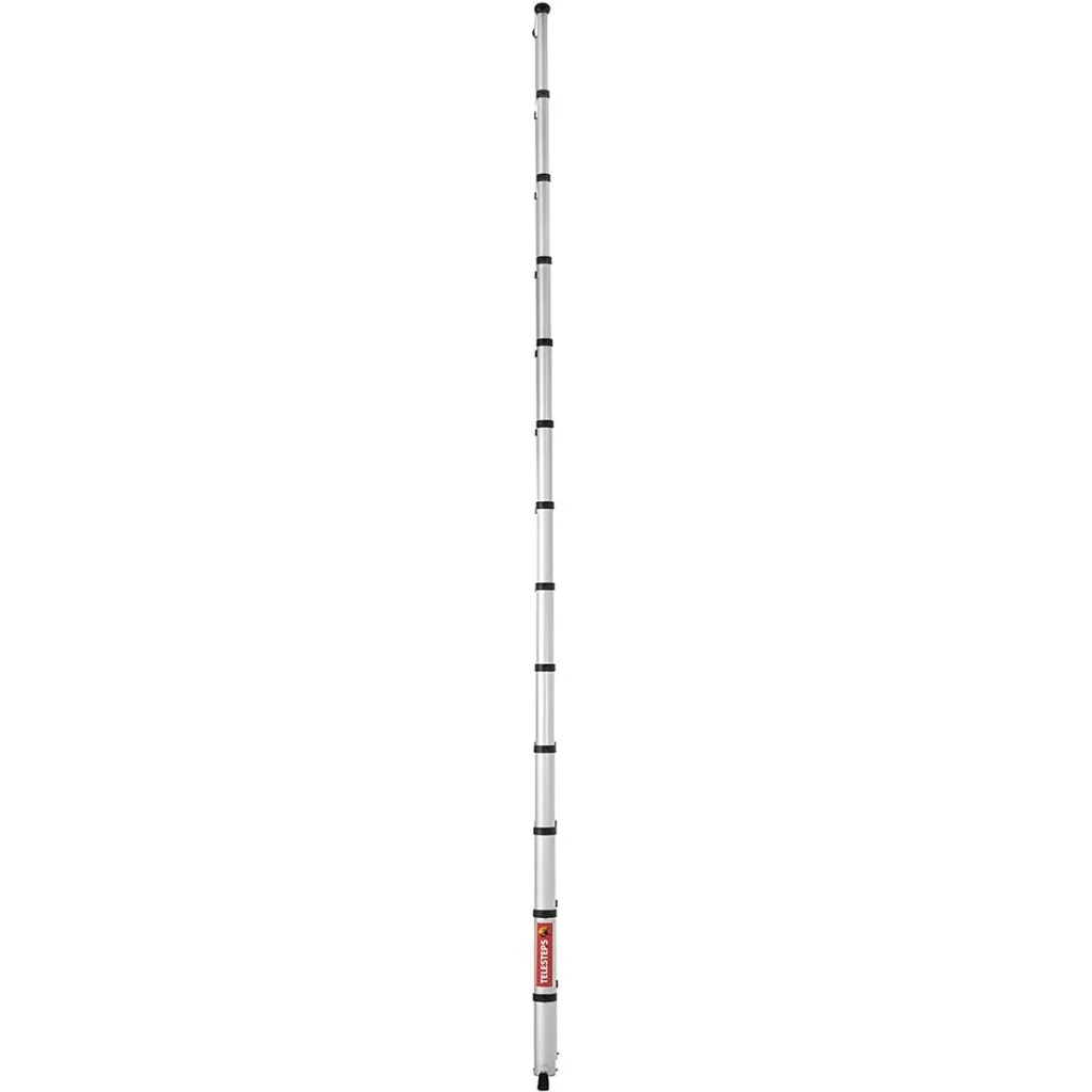 Eco Line telescopic ladder 3.8 m - 12 steps WITH carrying bag
