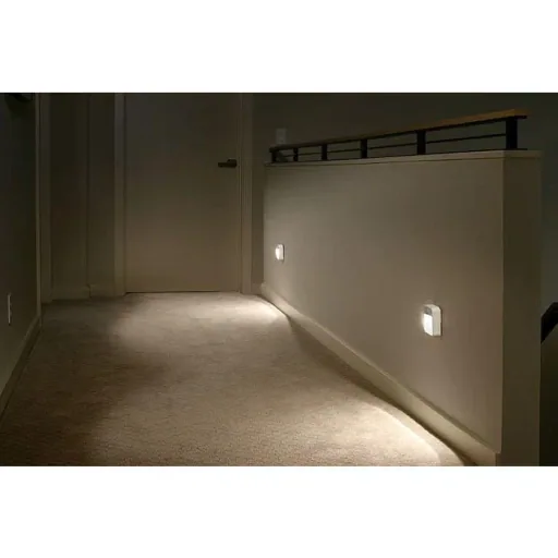 LED stair light white with motion detector MB720 IP44 2-pack 20 lumens