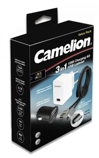 3 in 1 USB Ladeset