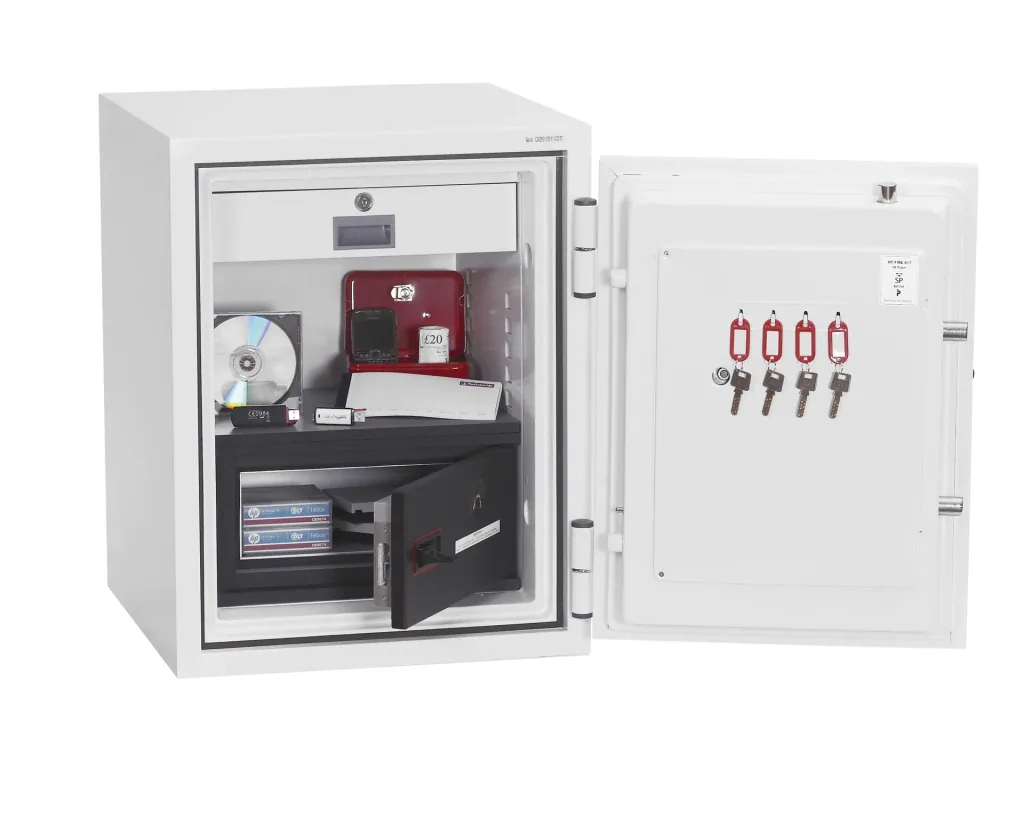 Data protection safe Datacombi size 1 with key lock