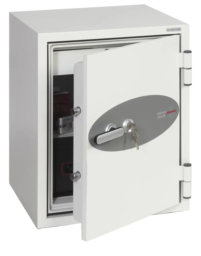 Data protection safe Datacombi size 1 with key lock