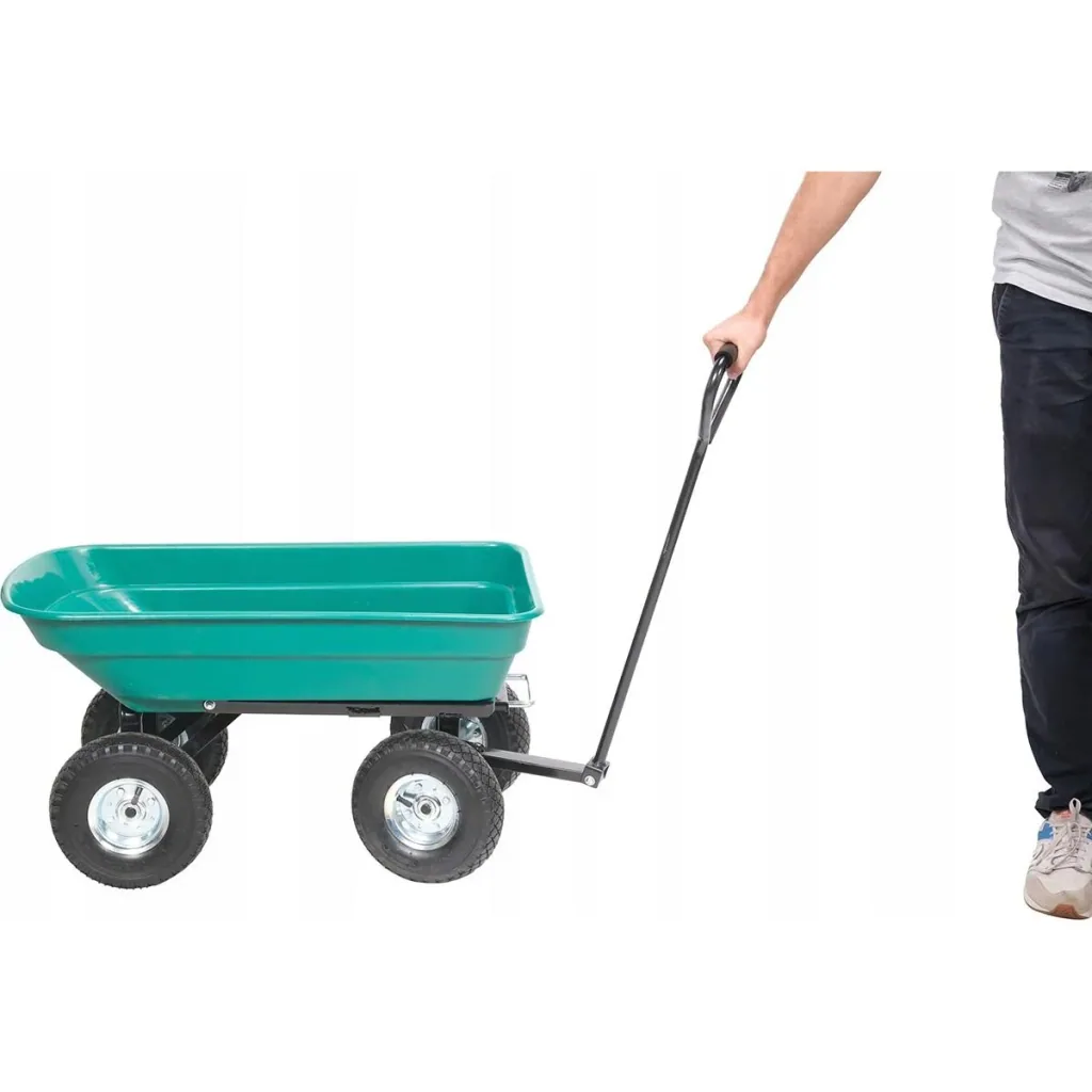 NL Garden cart with tipping function - 55L - Container: 87 x 47 x 20 cm