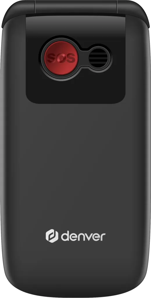 High-quality clamshell phone with extra-large buttons and 2.4" color display