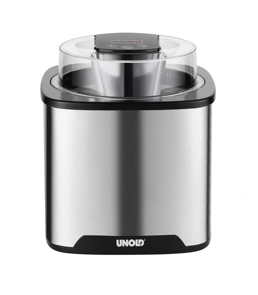 Gelato ice cream maker 1.5 liter capacity, stainless steel