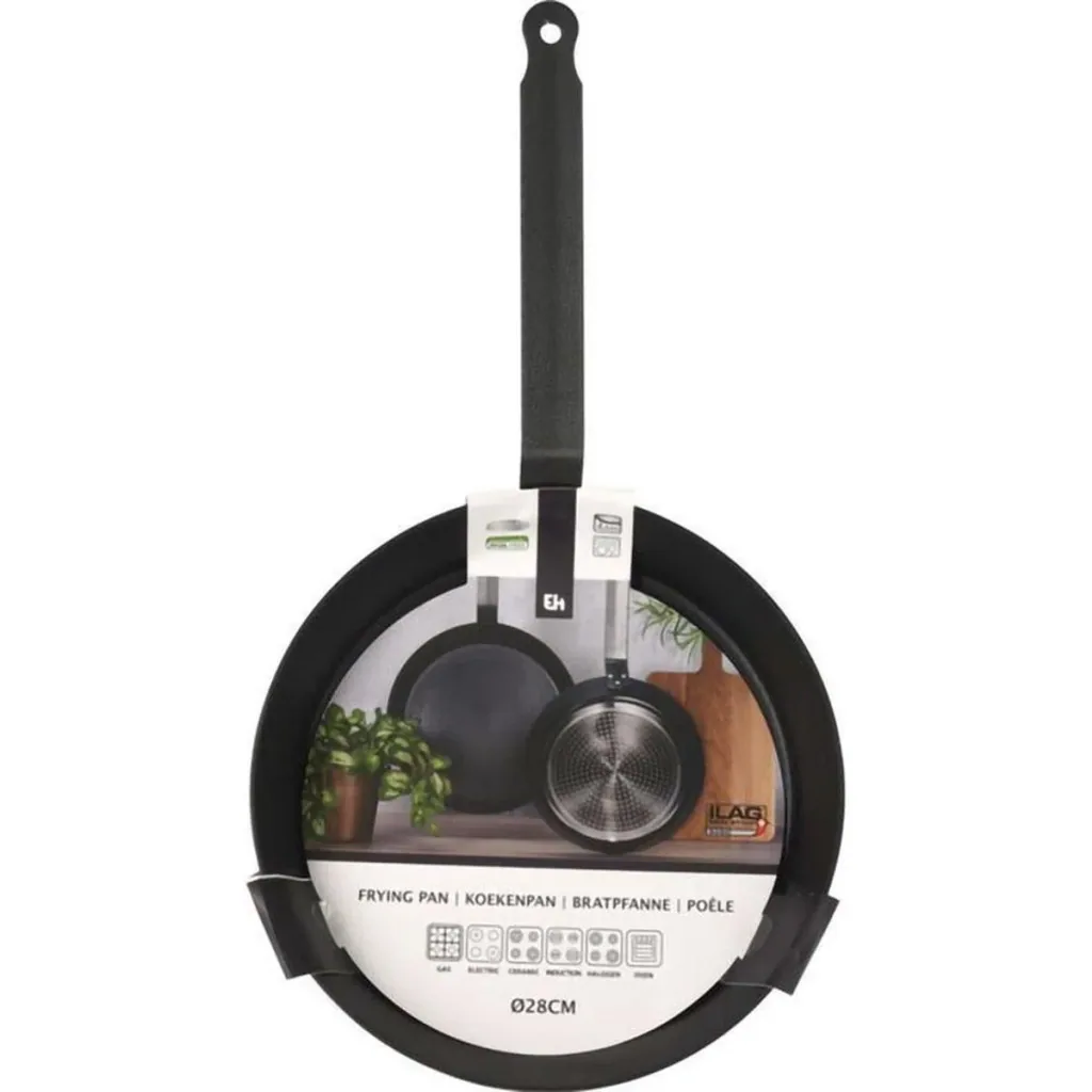 Frying pan - Paella pan - 28 cm - Black