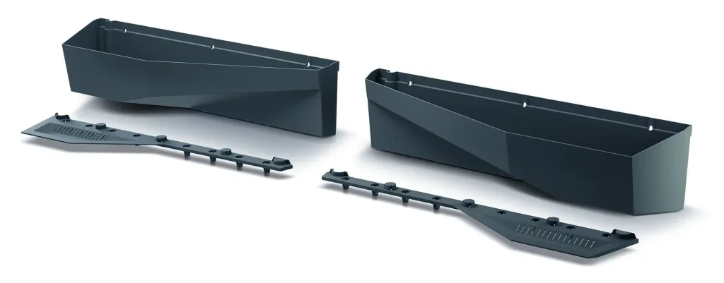 Cascades planter, anthracite