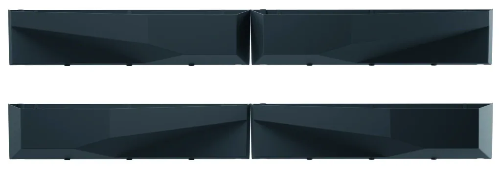 Cascades planter, anthracite