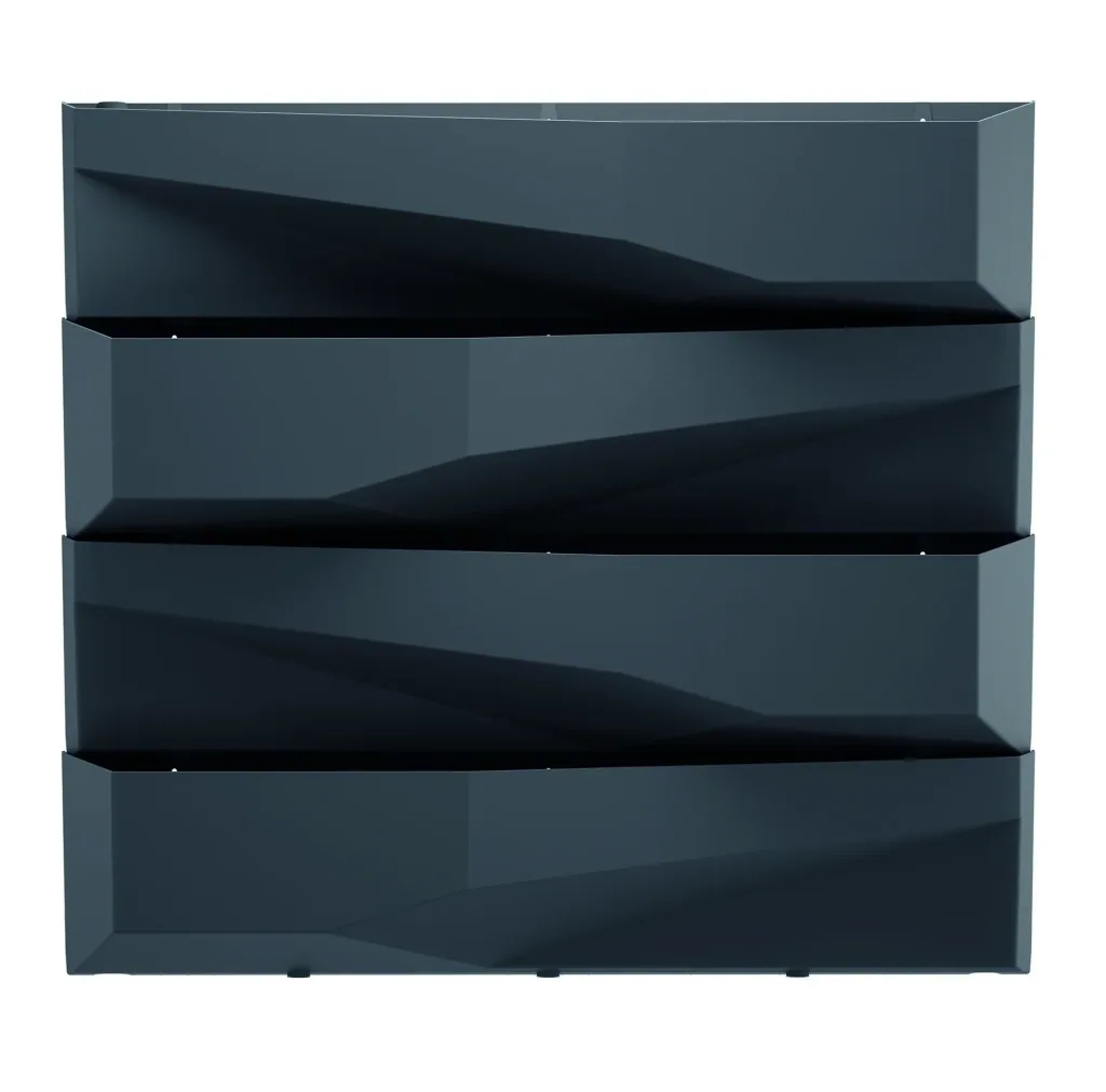 Cascades planter, anthracite