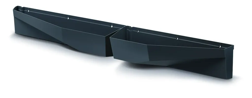 Cascades planter, anthracite