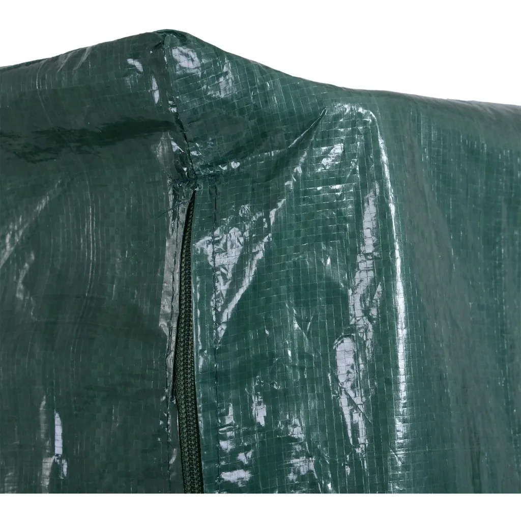 Tarpaulin protective cover garden furniture cover waterproof UV protection PE green 215 x 155 x 150 cm