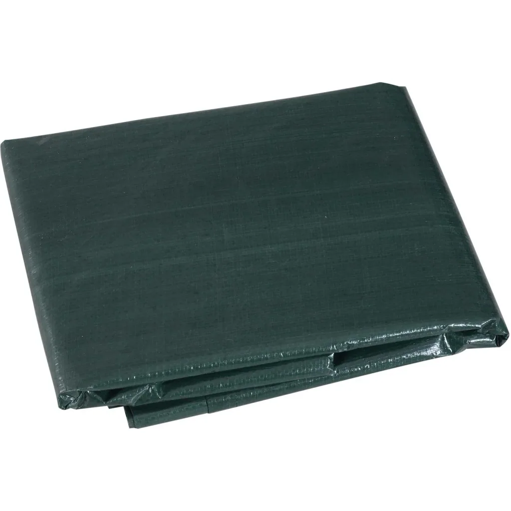 Tarpaulin protective cover garden furniture cover waterproof UV protection PE green 215 x 155 x 150 cm