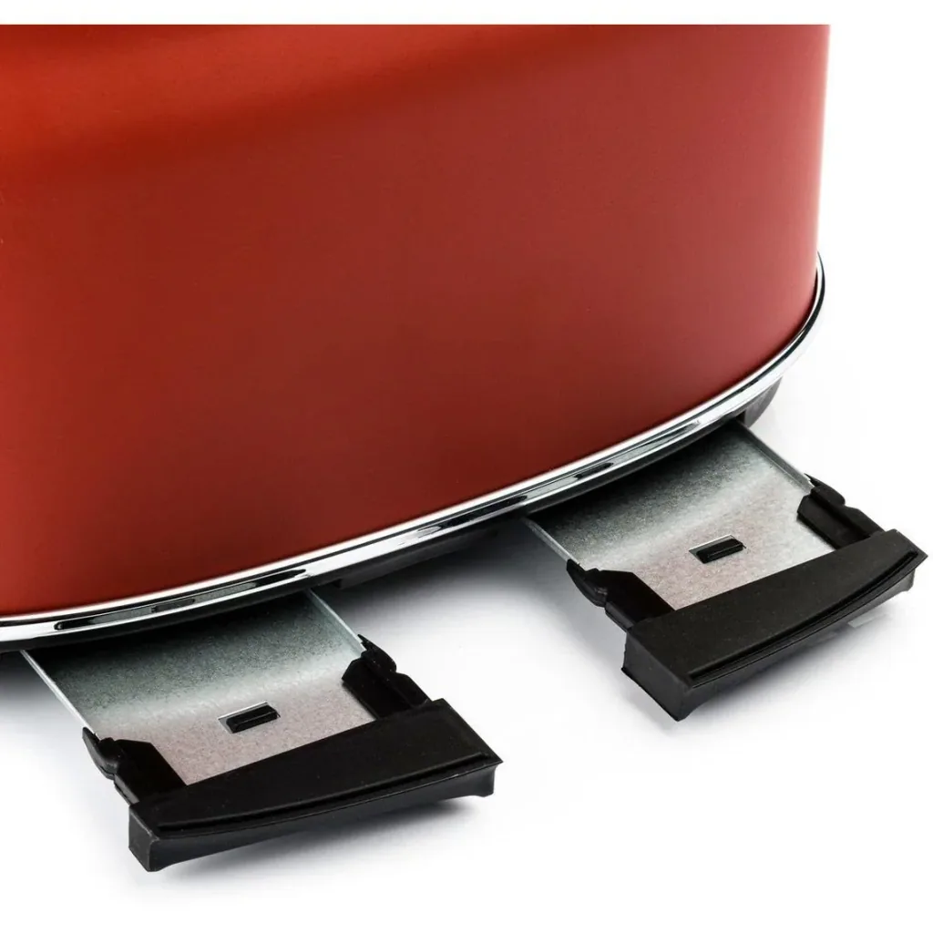 Retro Toaster - 4-slice Toaster - Red