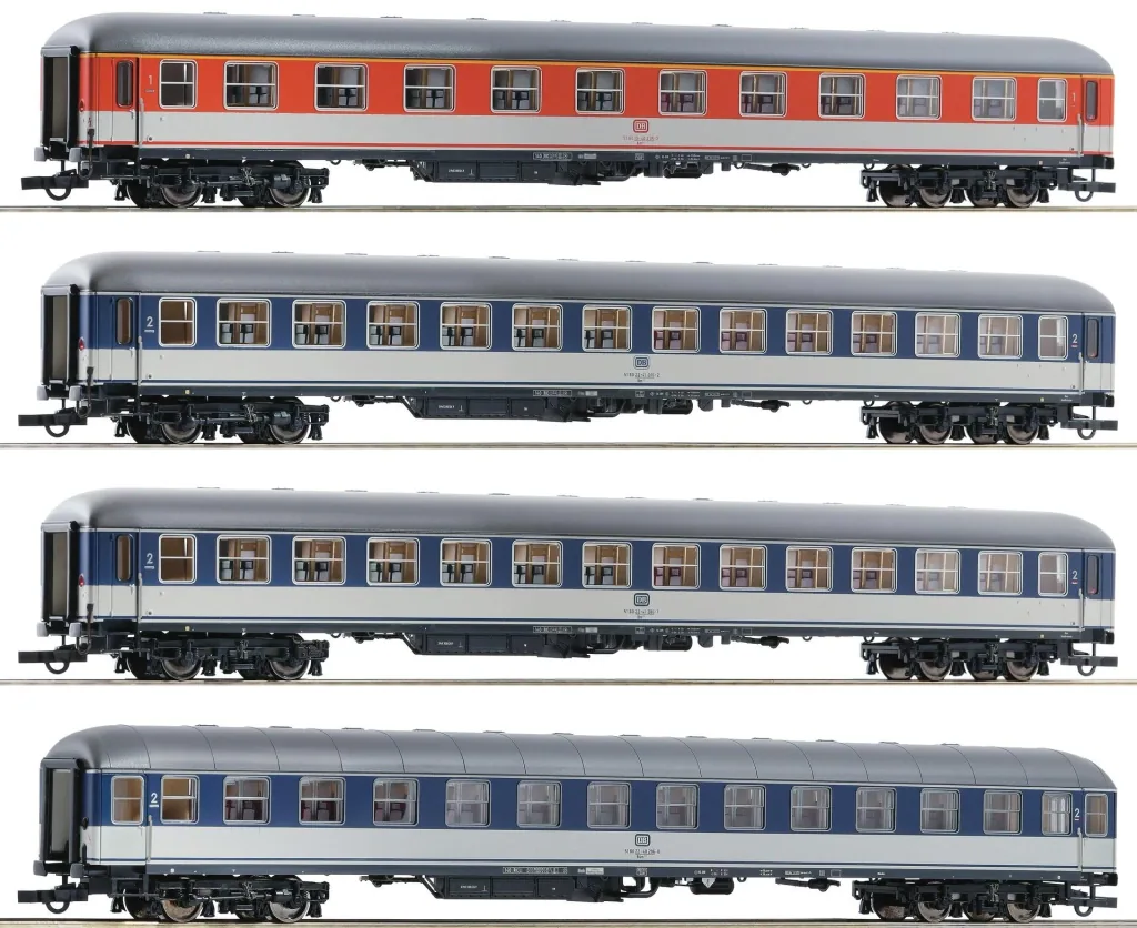 4-piece car set: DC 913 Münsterland, DB