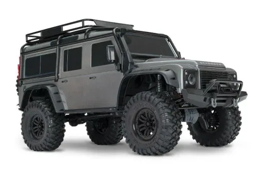 TRX-4 Land Rover Crawler 1/10 silver Crawler 2.4GHz (Link-capable) without battery, without charger