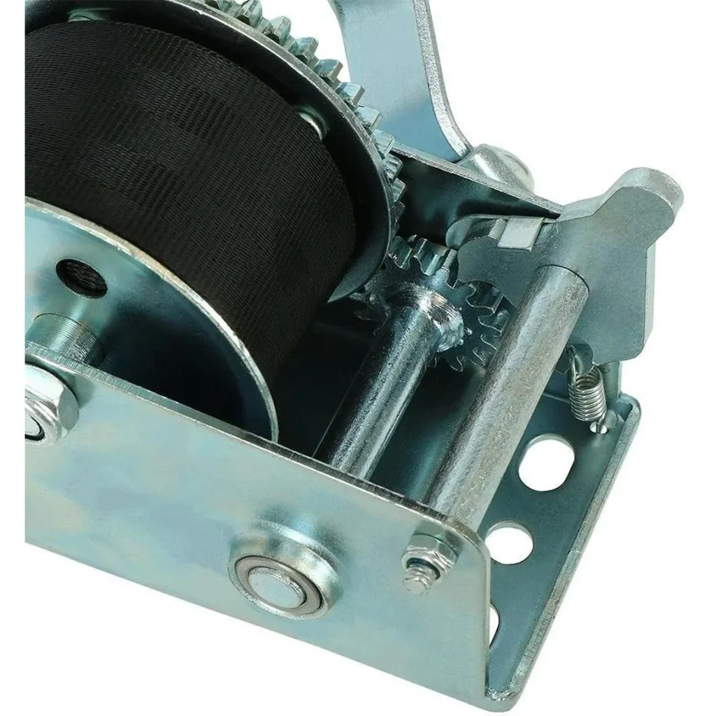 Hand winch 6 meters with strap - 800 LBS/363 kg