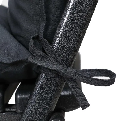 Seat cushion - set of 2 - anthracite 116x57x7cm