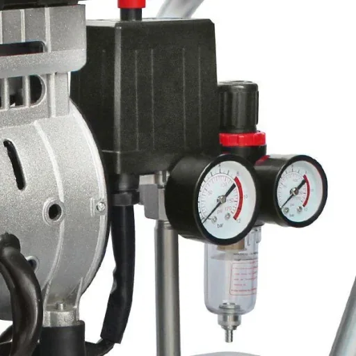 24L quiet compressor 8BAR oil-free