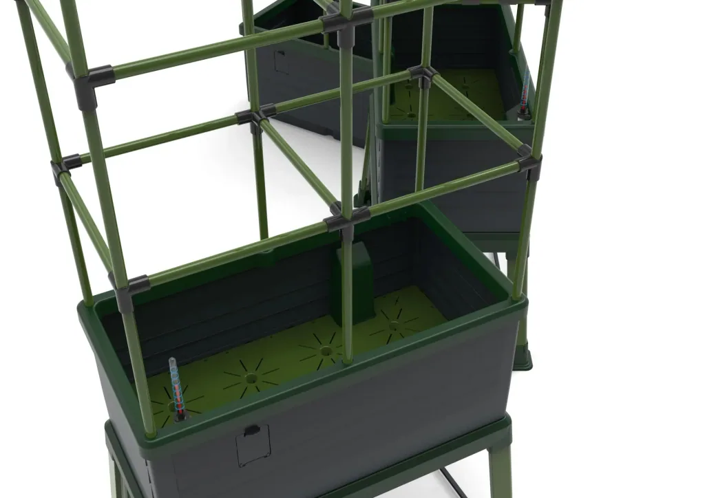 Plant box "City Jungle" with trellis