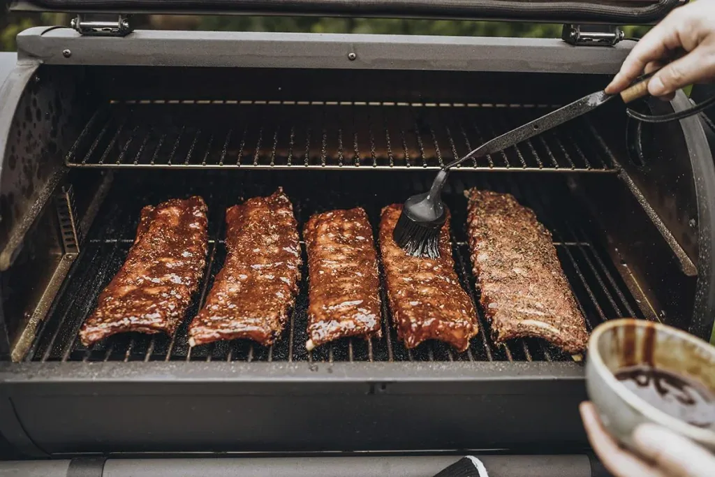 PelletGrill - Sheriff including storage board and brackets