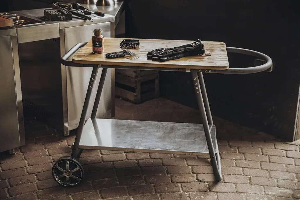 PelletGrill - Sheriff including storage board and brackets