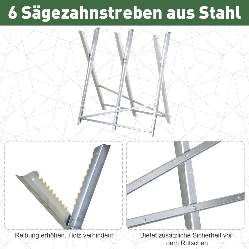 Chainsaw stand foldable