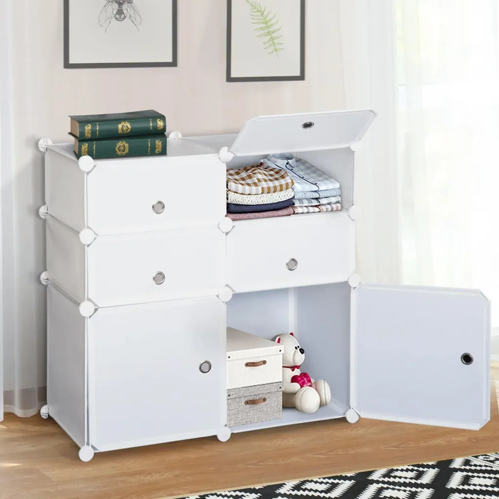 Wardrobe, white
