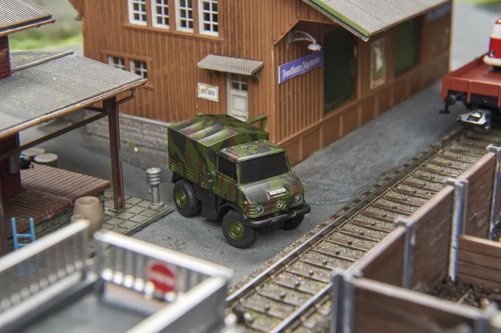 1:87 MB Unimog U406 Camouflage 100% RTR
