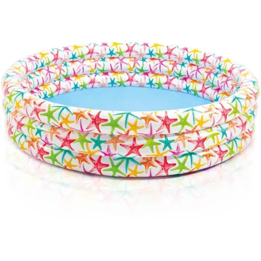 Inflatable children's pool with star print