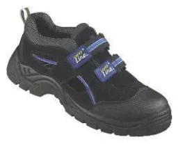 Safety and work sandals S1, color black/blue, size 39