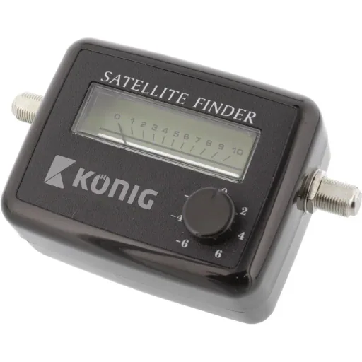 Satellite signal strength meter